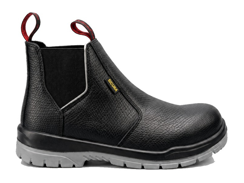 Black Chelsea safety boot